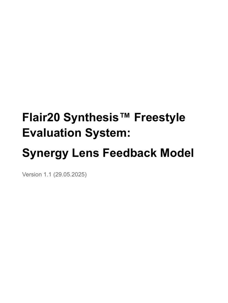 Flair20 Synthesis™ Freestyle Evaluation System product image (3)