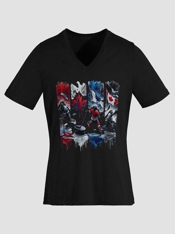 Ice Rink Symphony Women's V-Neck Tee product image (2)