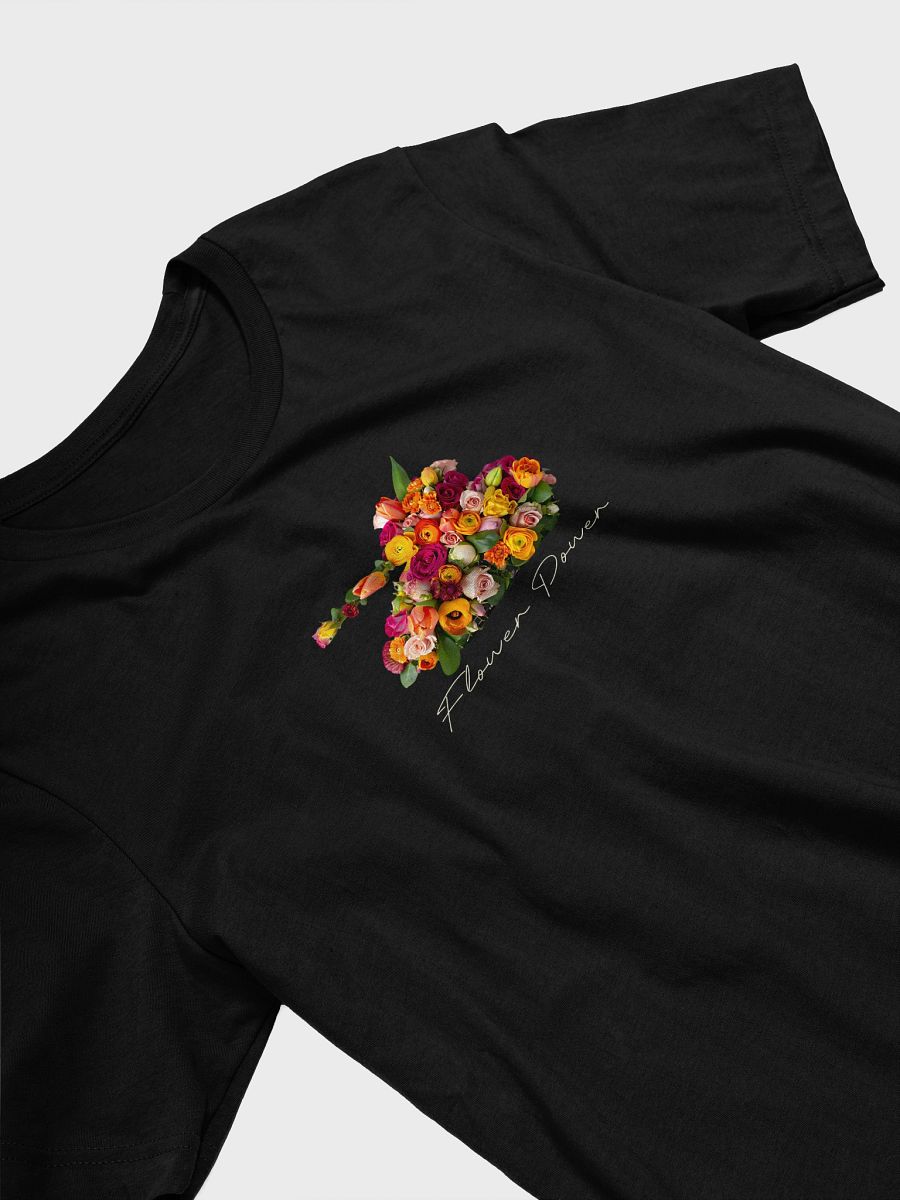 Flower Power Tank Tee – Peace Through Petals Statement Shirt product image (3)