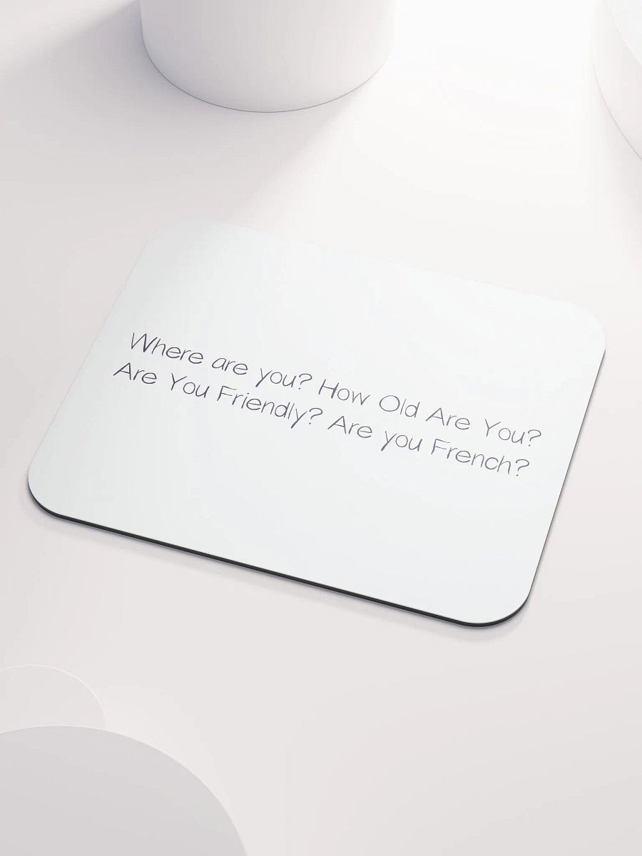 Friendly Mouse Pad product image (3)