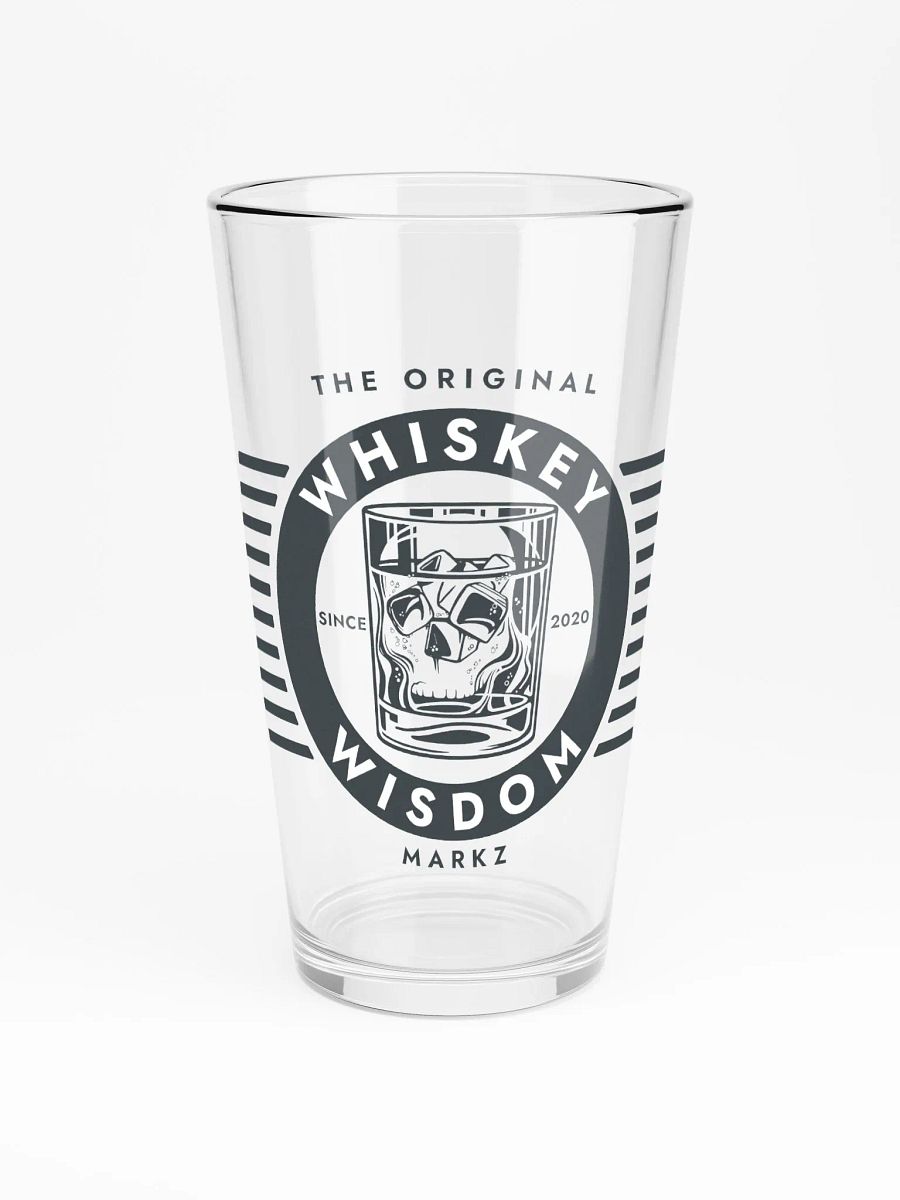 The Original MarkZ Whiskey & Wisdom Pint Glass product image (3)