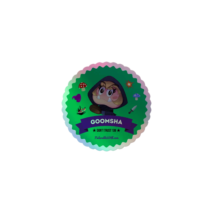 SSQ Holo Sticker: Goomsha product image (1)