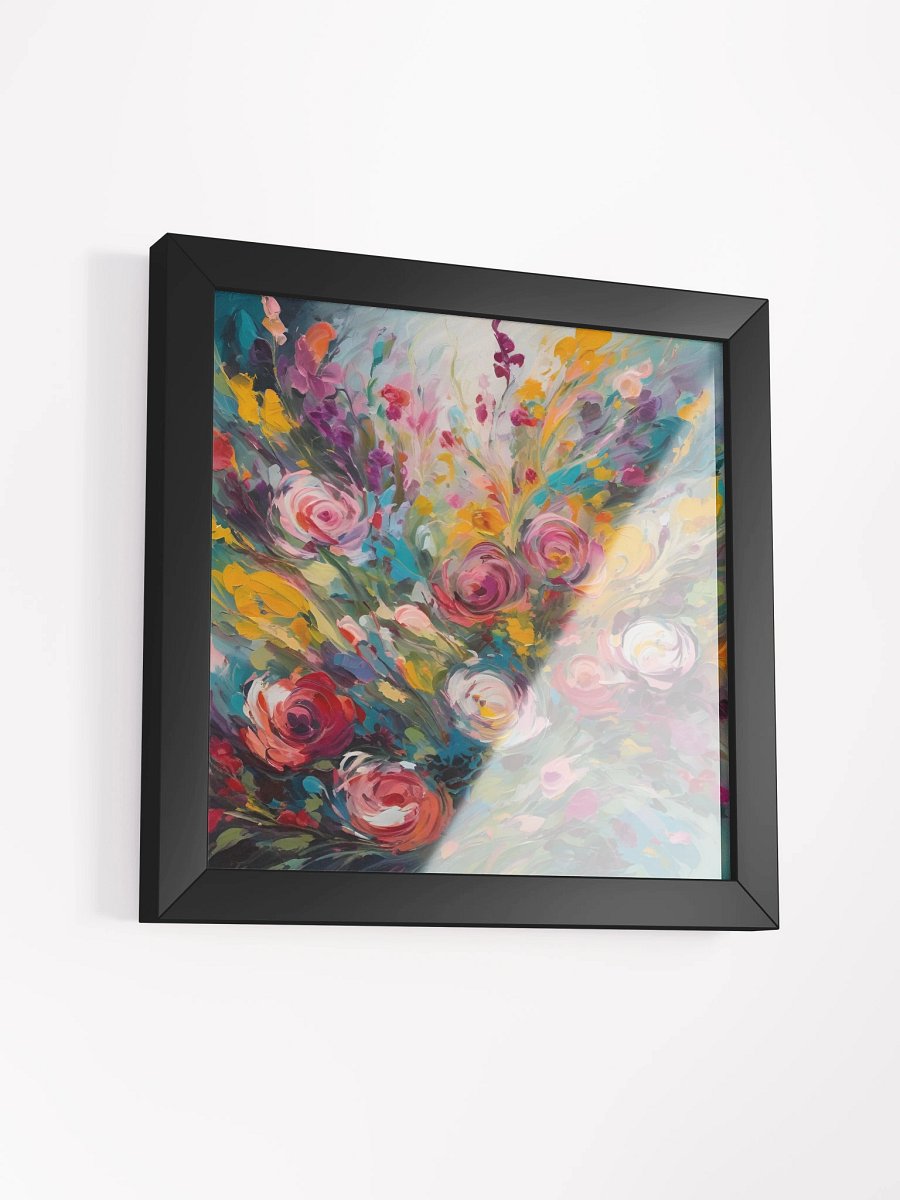 Blurred Floral Framed Premium Poster product image (11)