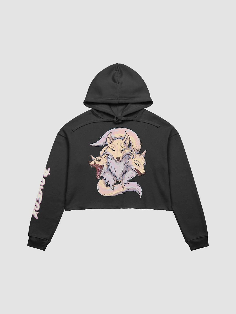 Pastel Fox Crop Hoodie product image (3)