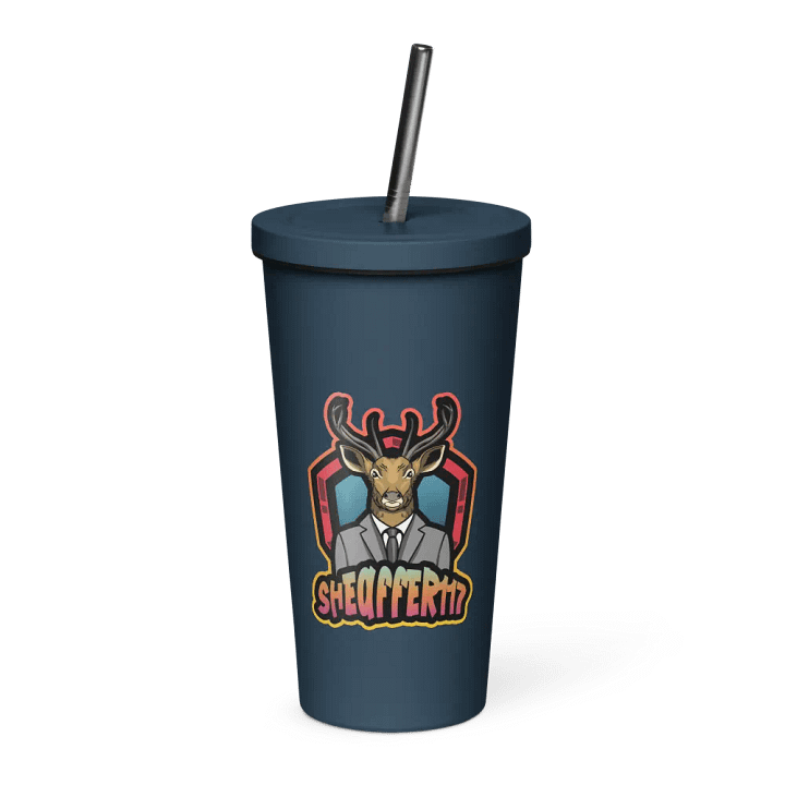 Deer Head Suit Mascot Insulated Tumbler product image (1)