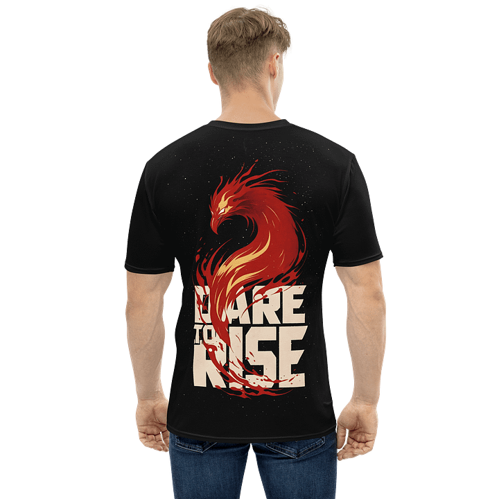 Dare To Rise - Men's Tee - Back Print product image (1)