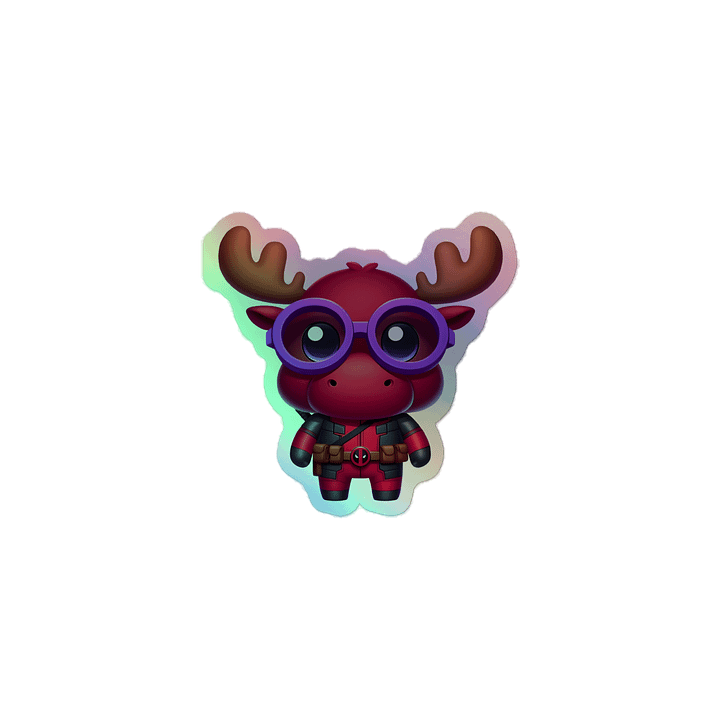 MoosePool Holographic Sticker product image (1)