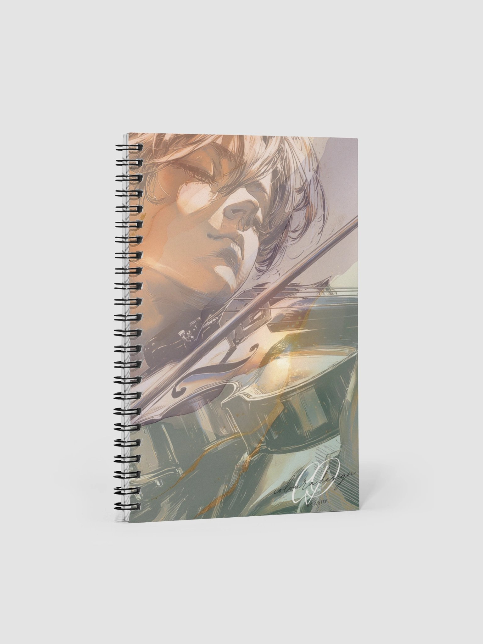 Melodic Muse Spiral Notebook product image (2)
