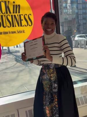 After 12 weeks on intense business class, I graduated! So proud of myself and grateful to God and to the facilitators  at goldmansachs for such an opportunity!