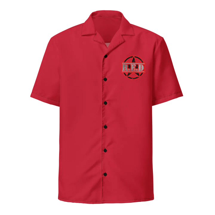 RED Friday Button Up (Red) product image (2)