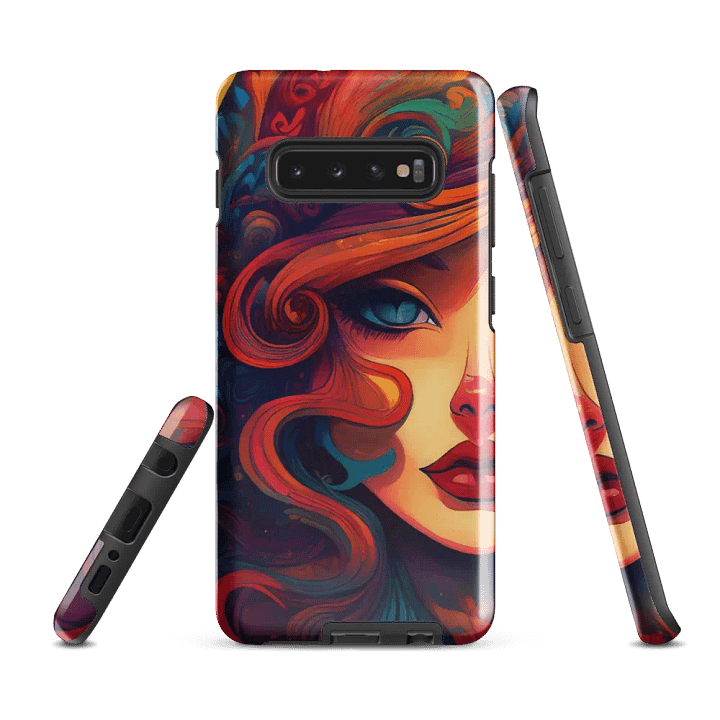 Mystic Goddess Samsung Case | Fantasy Art Galaxy Phone Though Case | Dual Layer Protective Cover product image (2)