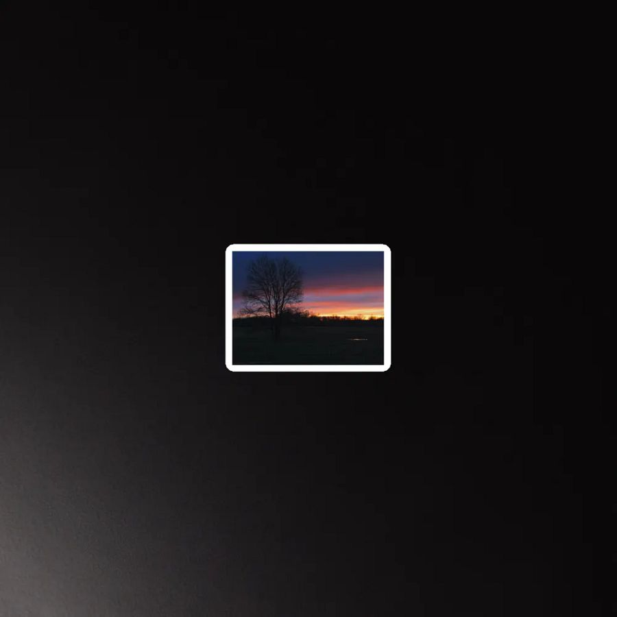 Nature Dusk Die-Cut Magnet product image (3)