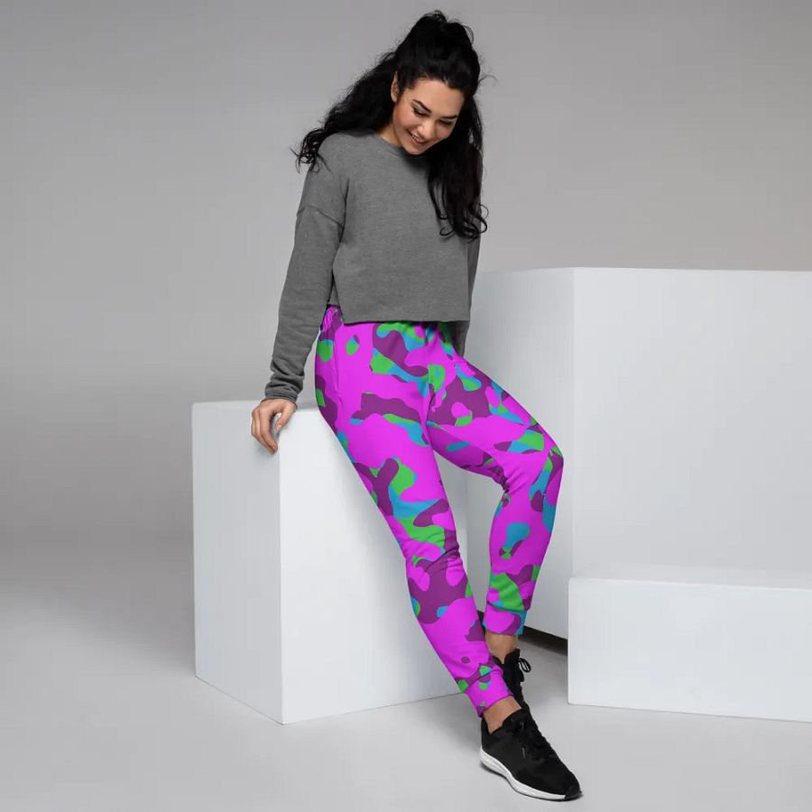 Pink camouflage pants product image (12)