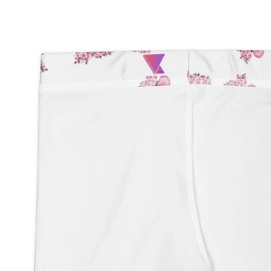 Pink Ribbon Grid All-Over Leggings product image (8)