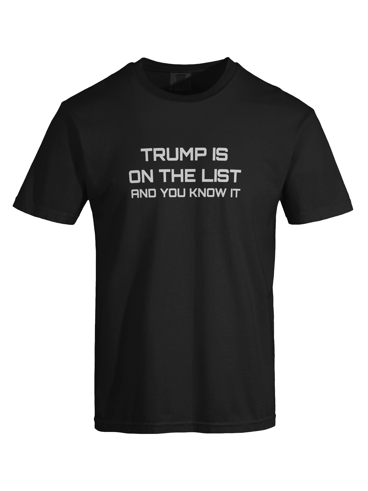 Listed Comfort: Blocky Text T-Shirt product image (55)