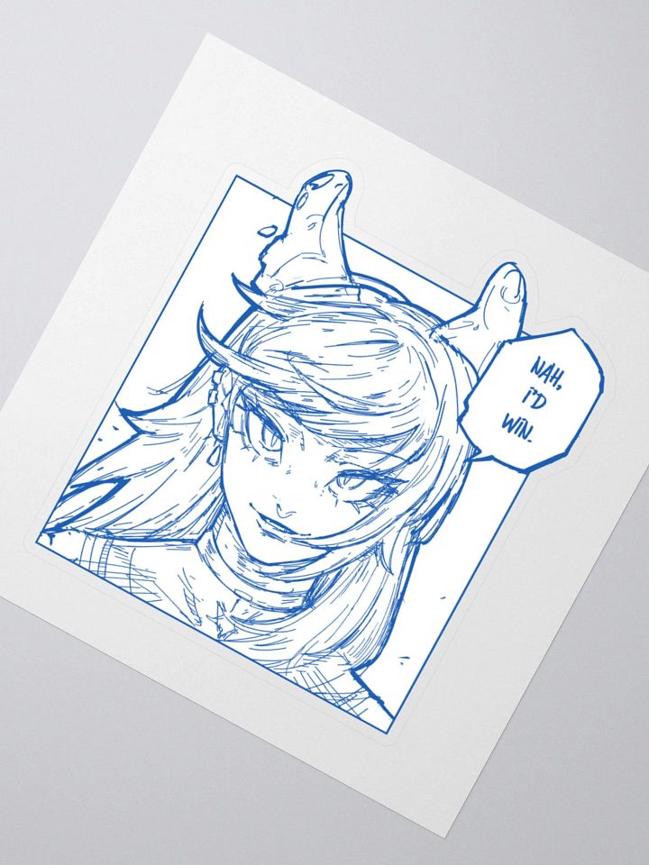 Nah I'd Win Sticker product image (2)