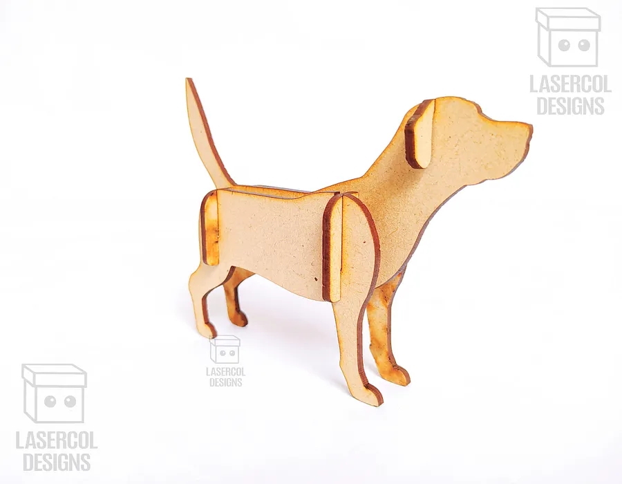 Dogs 3d Puzzle (3 Sizes) Set 2 - Laser Cut Files product image (5)