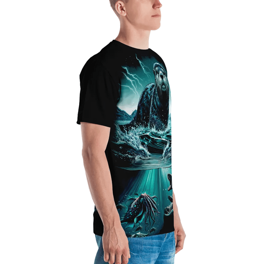 All over print Otter world T-shirt product image (5)