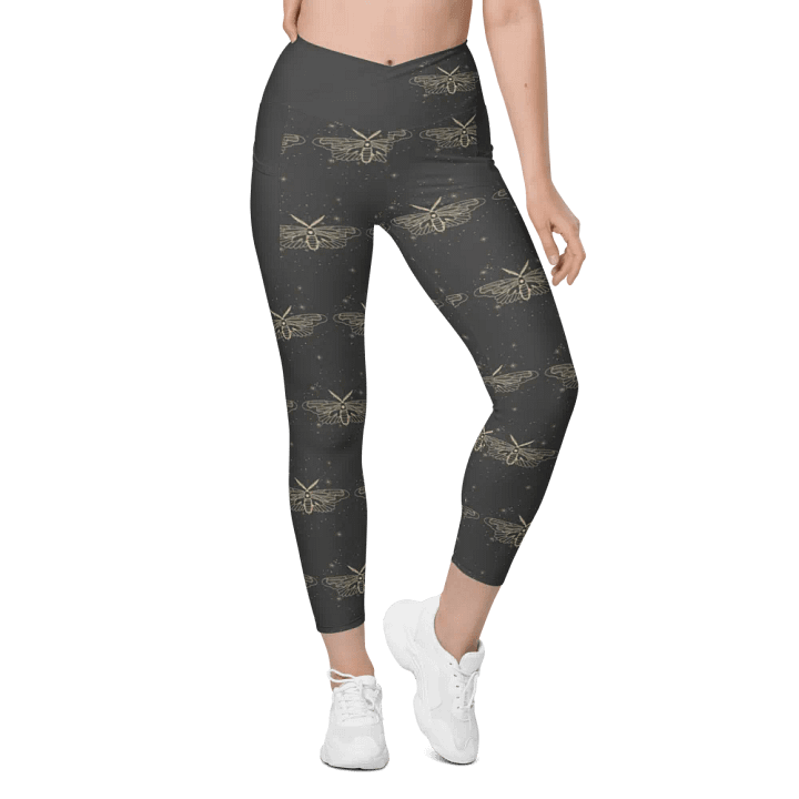 Mystical Moth Dance Leggings product image (1)
