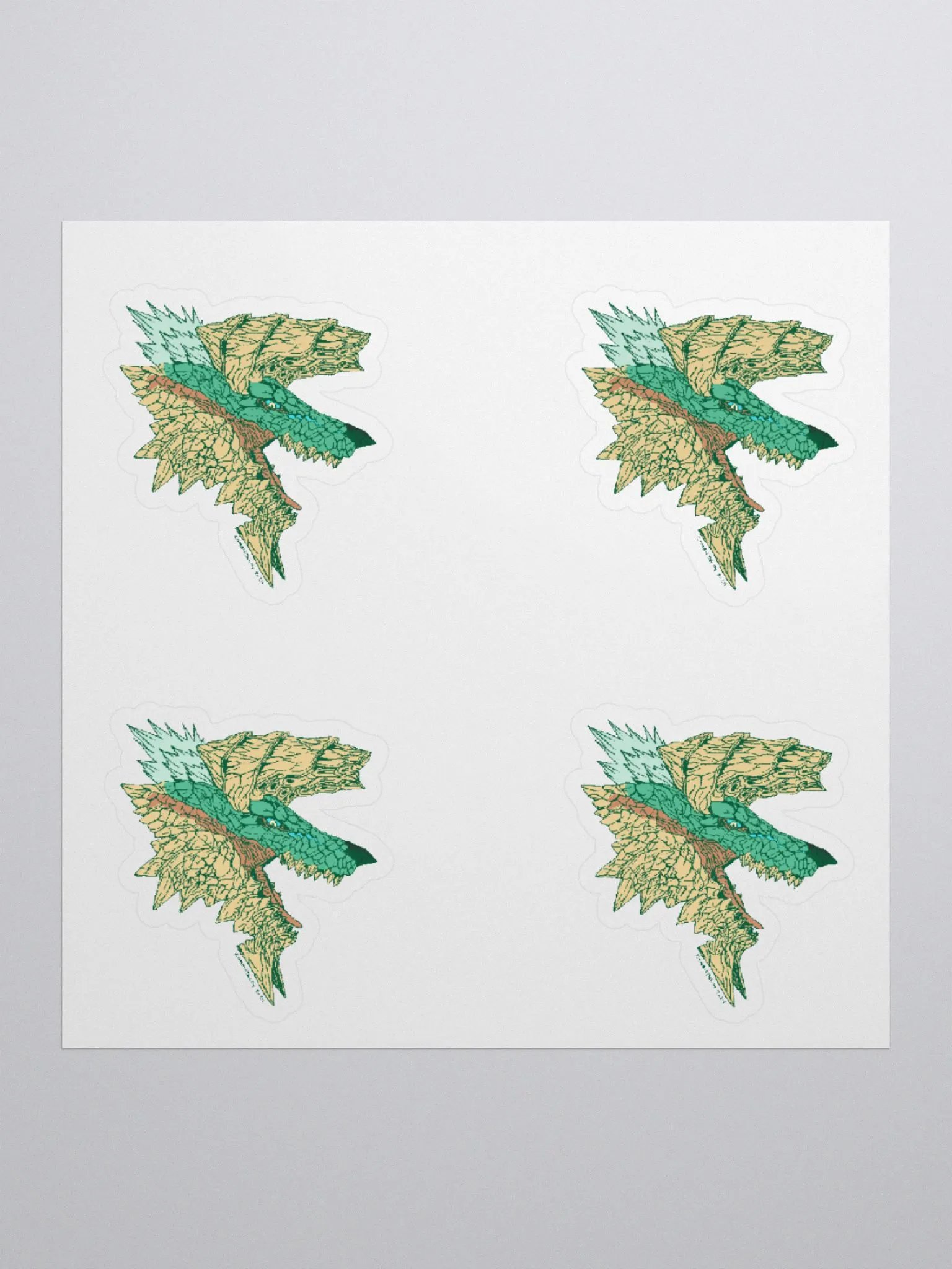 Zinogre Sticker 4-Pack product image (1)