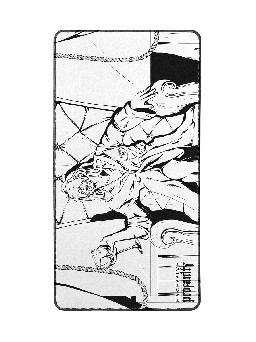 1st Anniversary Desk Mat (B&W) product image (3)