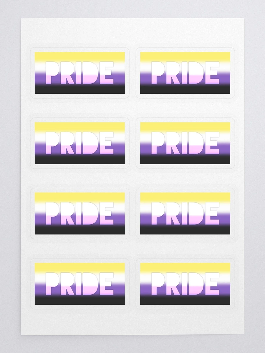 Nonbinary Pride On Display - Stickers product image (3)