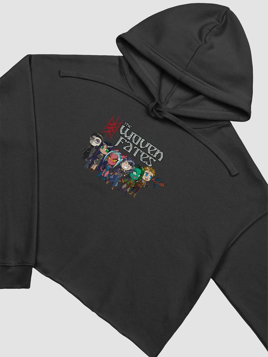 The Woven Fates Crop Top Hoodie product image (3)