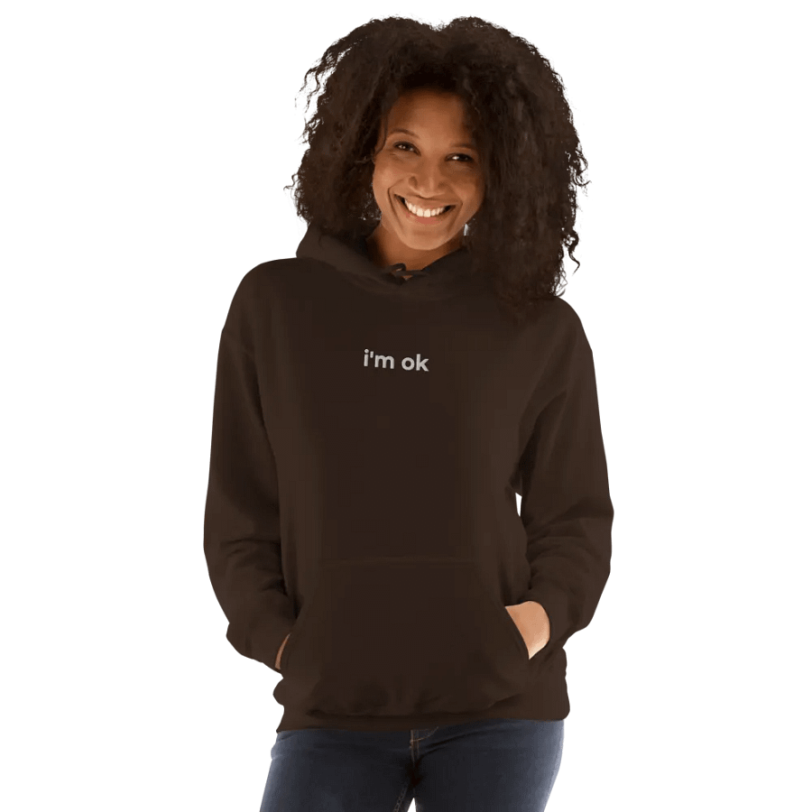 i'm ok mixed hoodie product image (11)