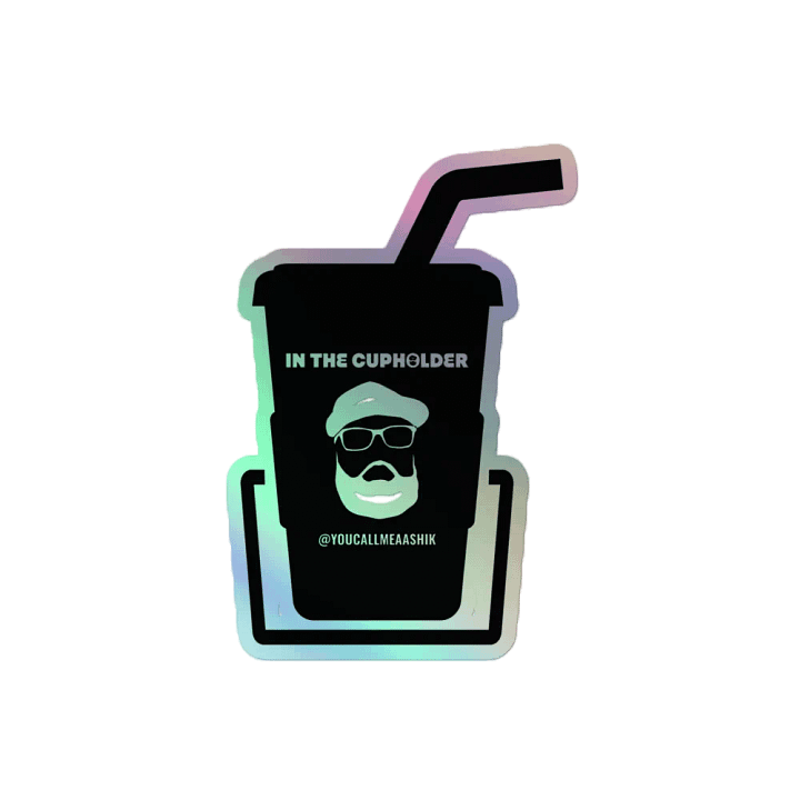 Cupholder Black Sticker product image (2)