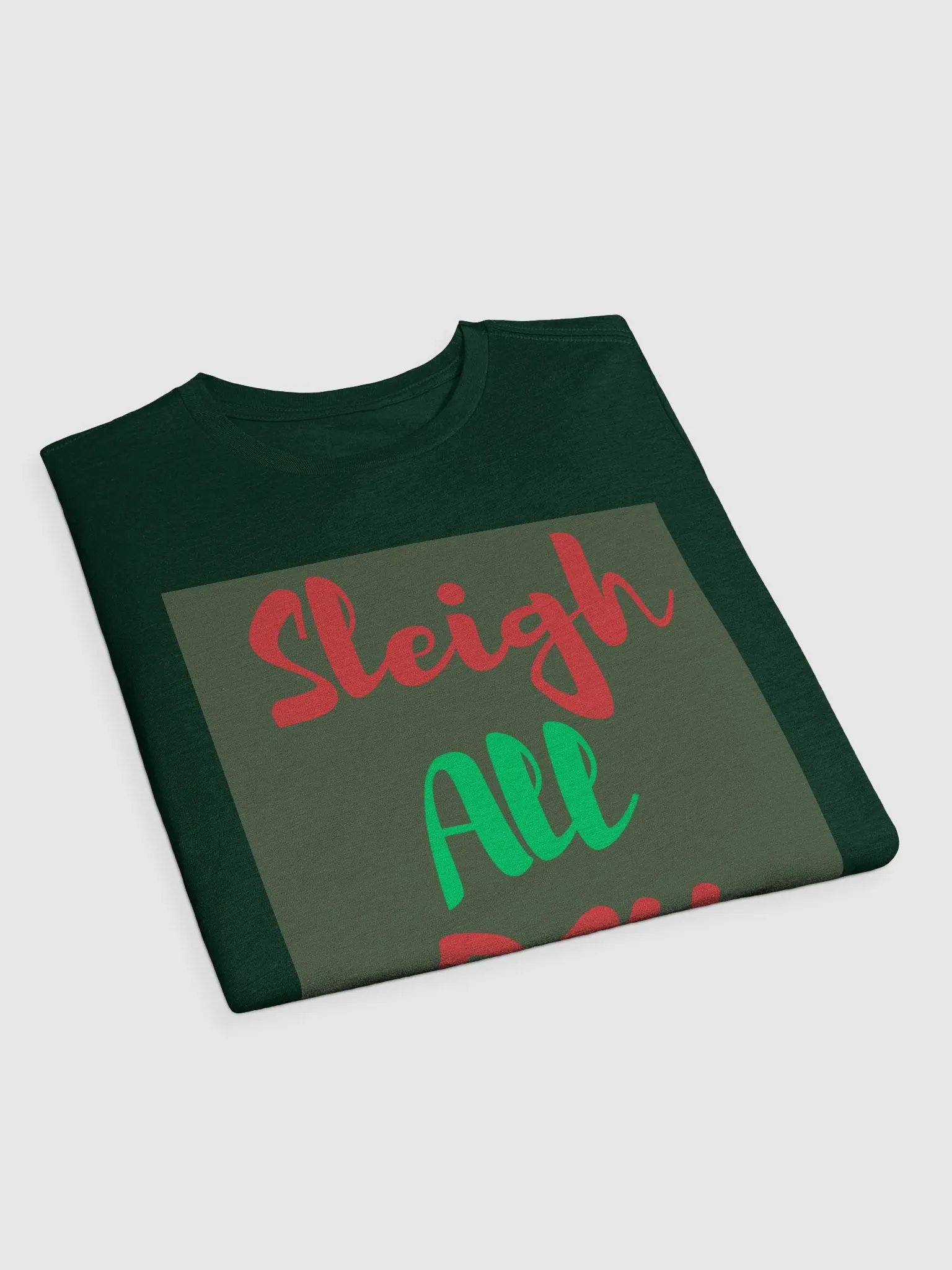 CHRISTMAS FUNNY TEES 4U FOR MEN - “Sleigh All Day.” product image (3)