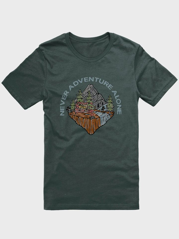 Never Adventure Alone Unisex Tee product image (31)