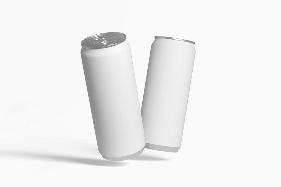 Tall Soda Can Mockup Levitate product image (2)