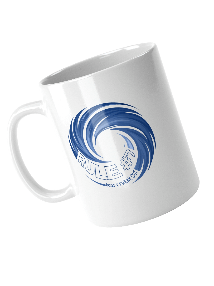 Rule #7 Mug Blue and White product image (9)