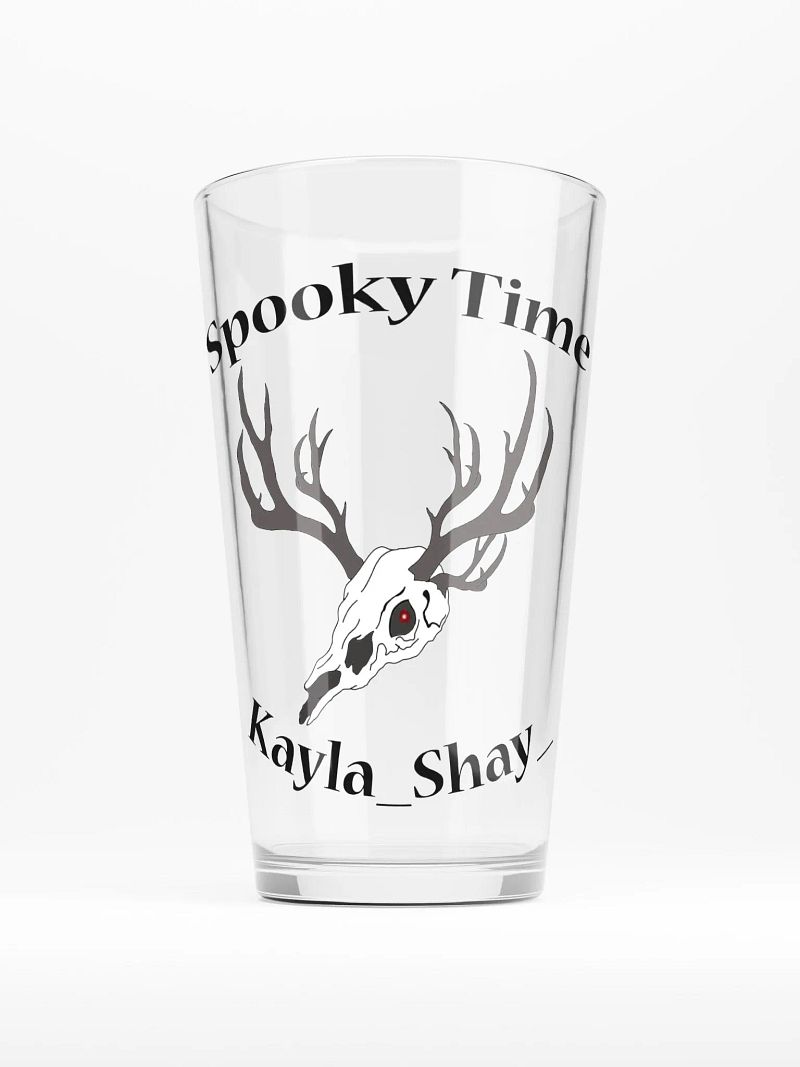 The Spooky Time Pint Glass