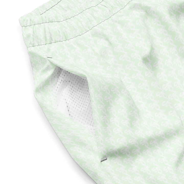 Syn-Stripe Trunks Green/White product image (2)