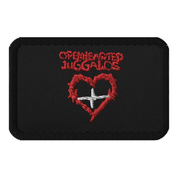 Openhearted Juggalos And Recovery Support embordied patch product image (1)