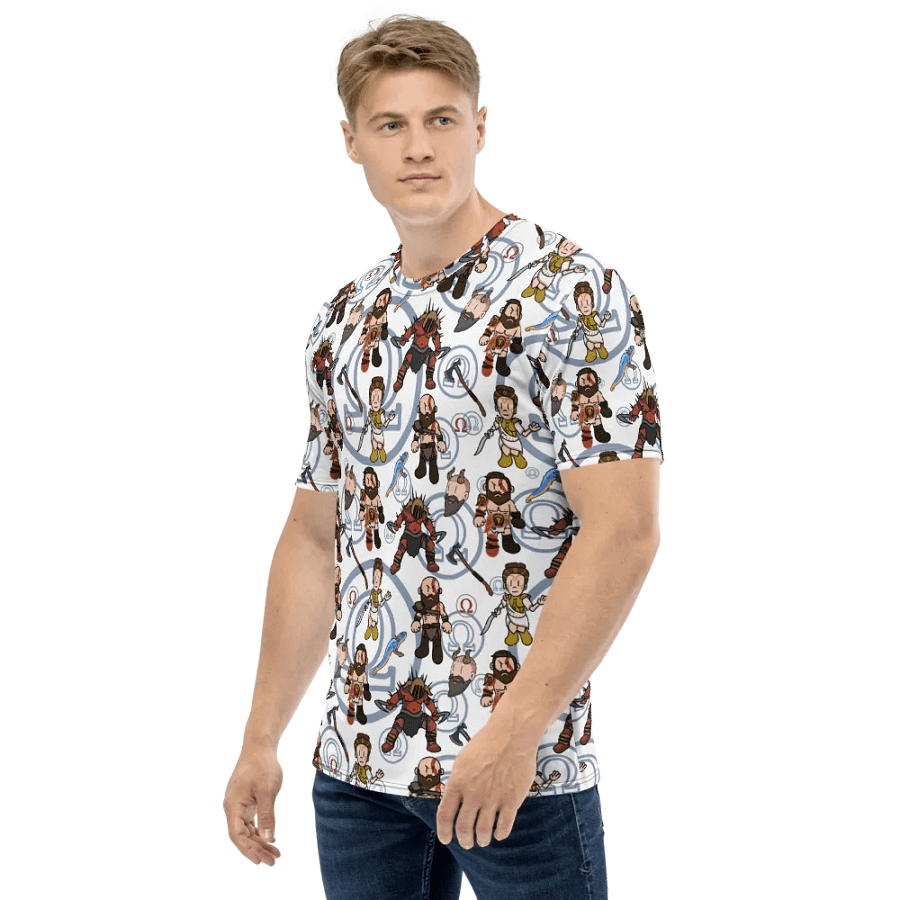 God of war T-shirt (White) product image (3)