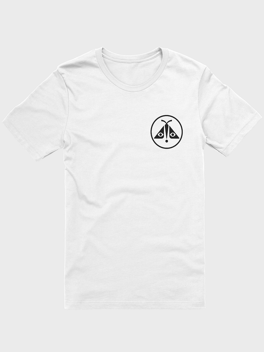 Simple Concert Moth Shirt w/ Logo (White) product image (3)