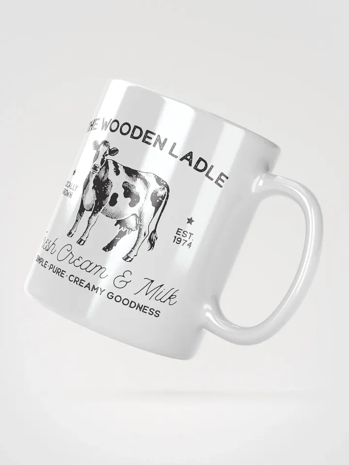 The Wooden Ladle Cow Print Mug product image (5)