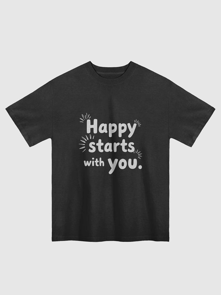 Unlock Your Inner Happiness: Ariana Grande’s Happy Starts With You T-Shirt – Wear the Message, Live the Change! product image (1)