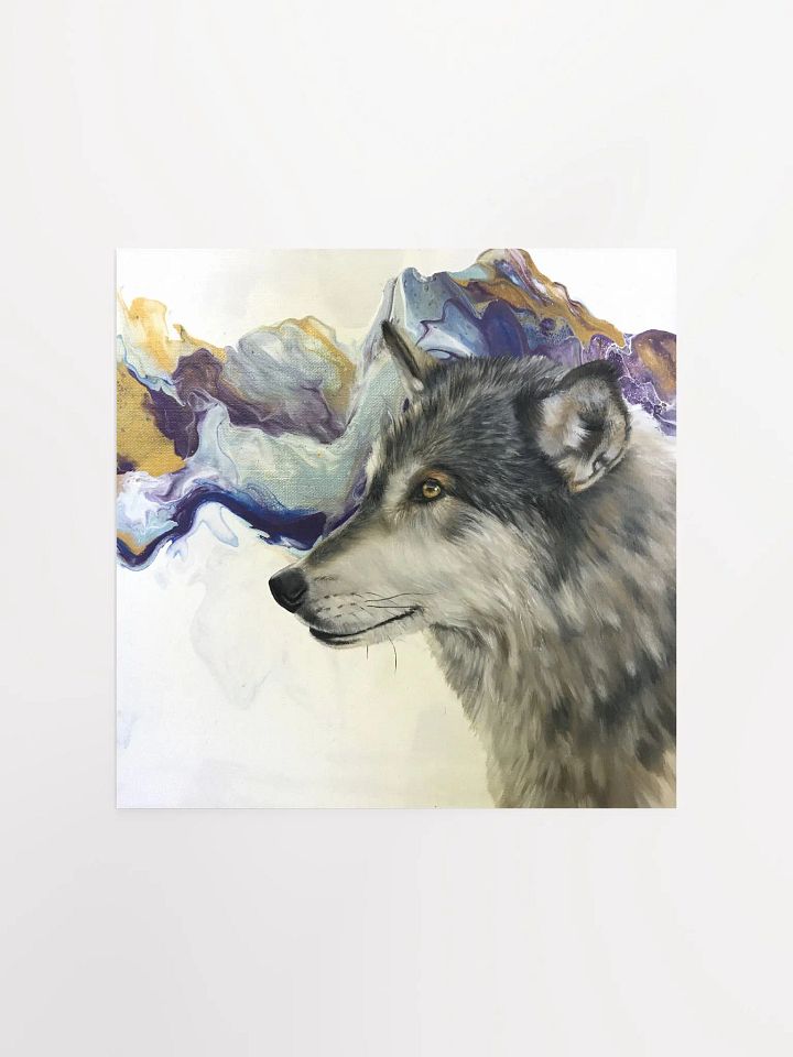 Lone Wolf Print product image (2)