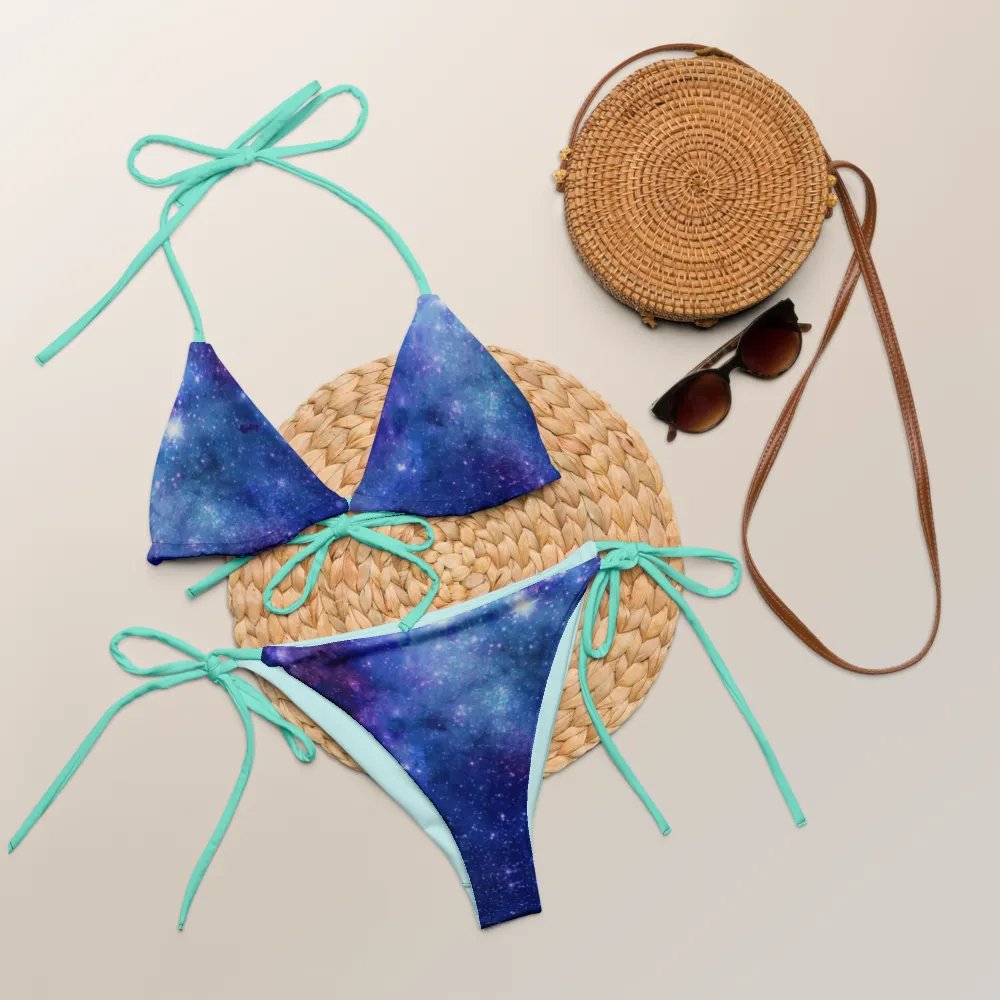 Galaxy string bikini {seafoam} product image (6)