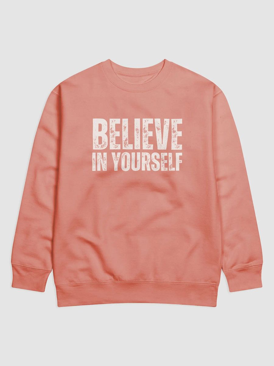 Believe In Yourself, Distressed Heritage Premium Sweatshirt product image (3)