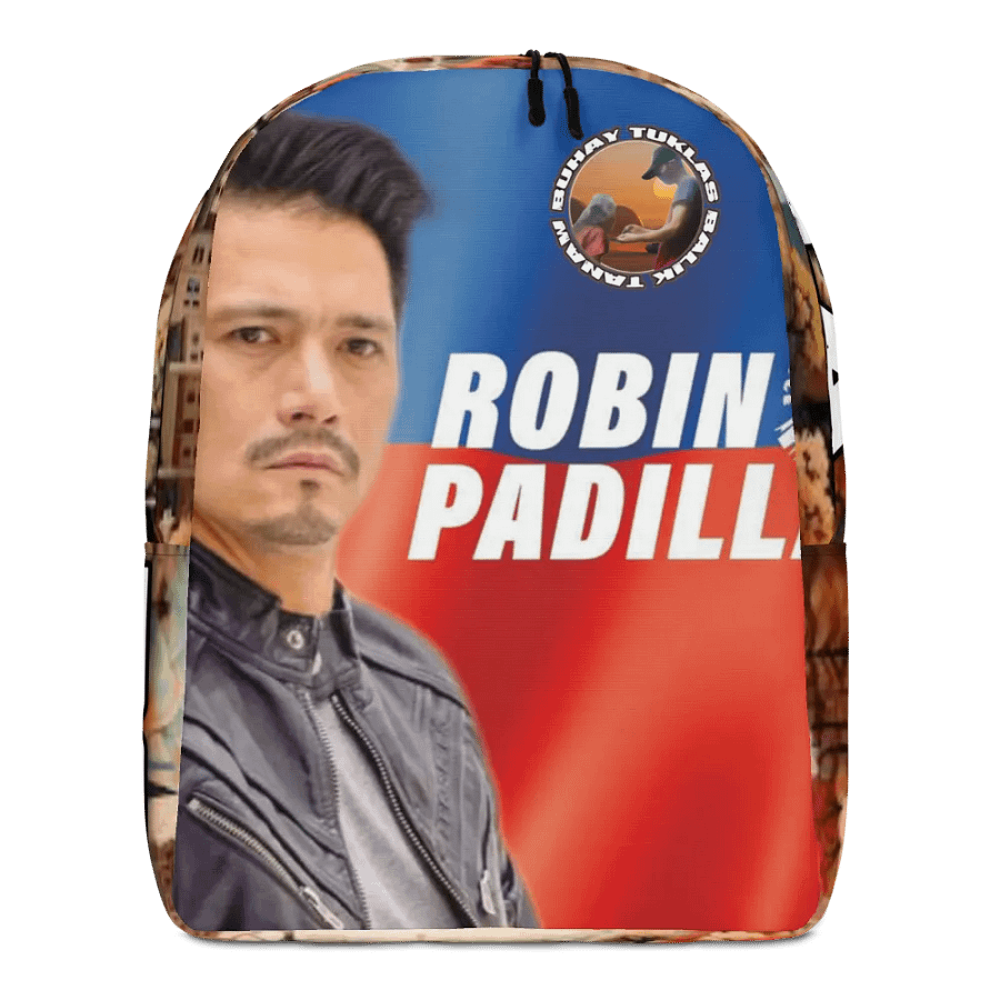 Buhay Tuklas Robin Padilla Manuk Fight Backpack product image (1)