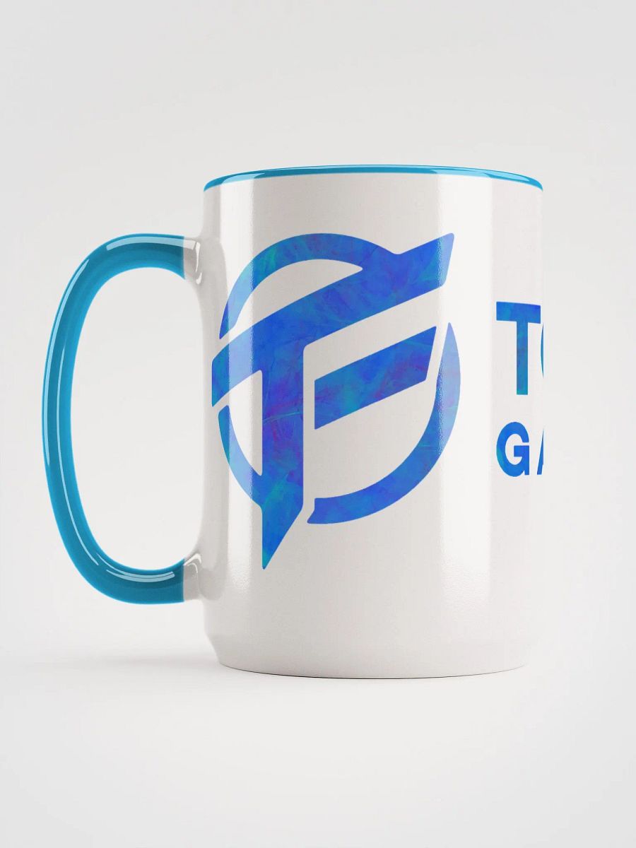 TopFrag™ Blue Wave Ceramic Mug with Color Inside product image (1)