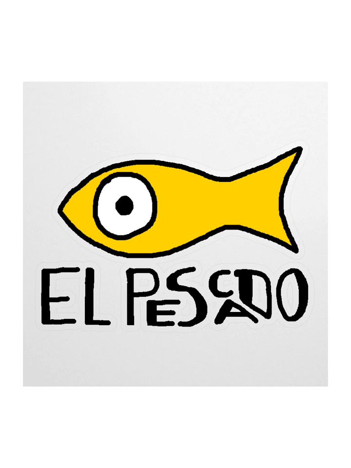 EL PESCADO Sticker product image (1)
