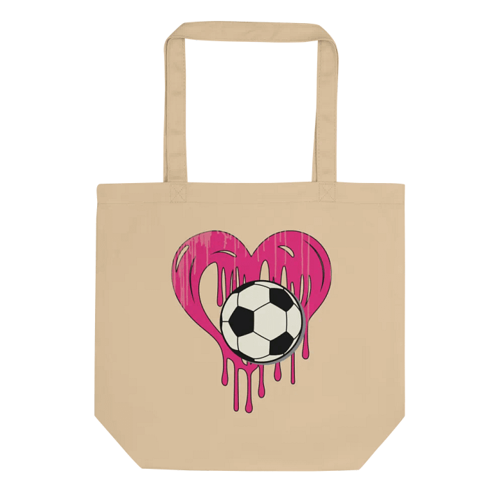 Heart Soccer Love Eco Tote product image (1)