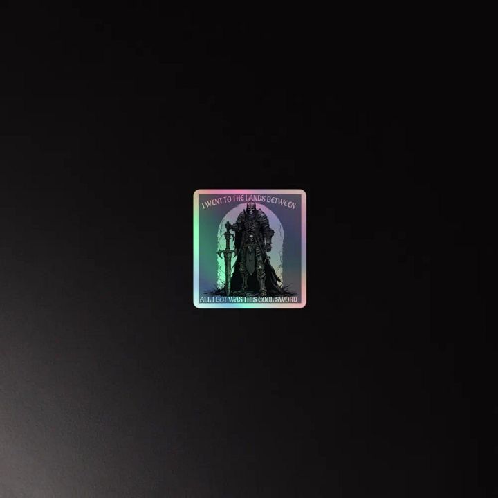 Lands Between Knight Holographic Sticker Set product image (2)
