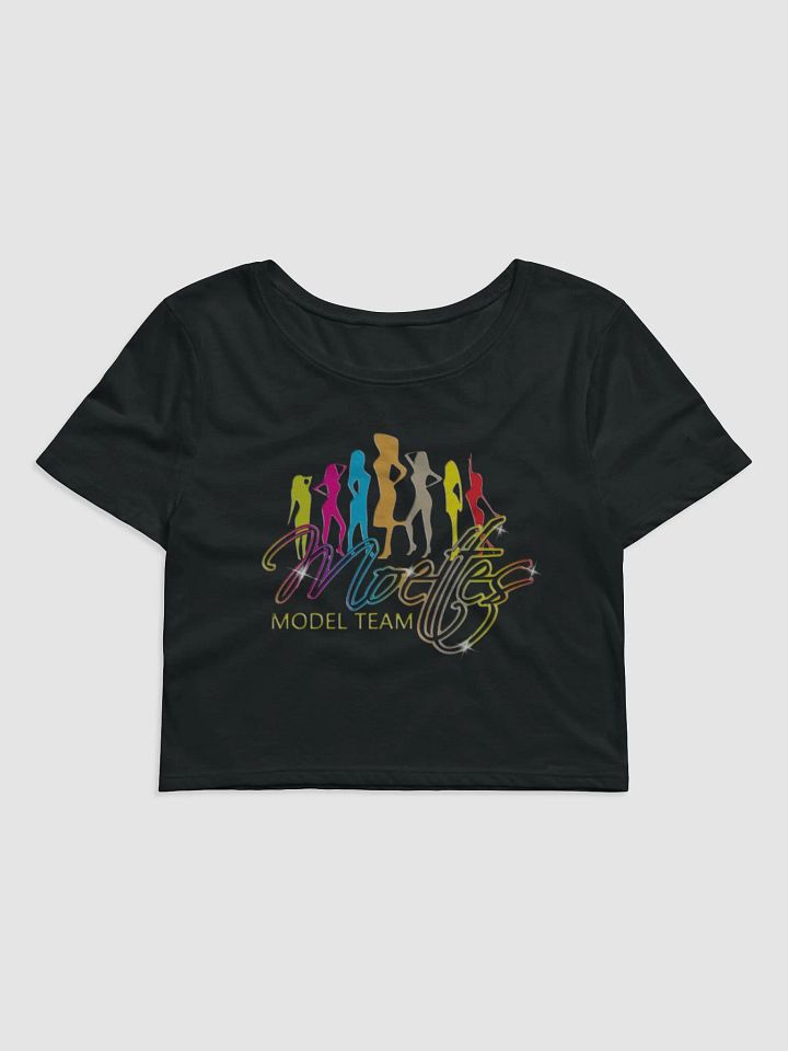 MOETTES PASSION CROP TEE WHT (MODEL TEAM EDITION) product image (2)