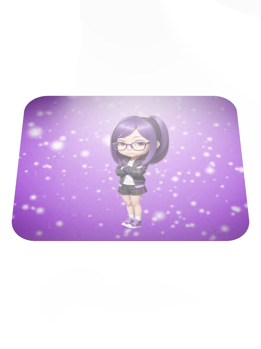 (Purple CHIBI) K Classic Mouse Pad product image (1)